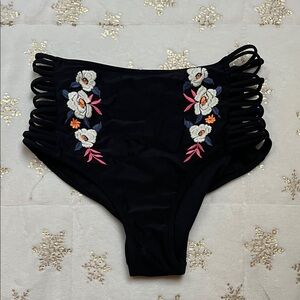 Hollister high waisted cheeky bikini bottom